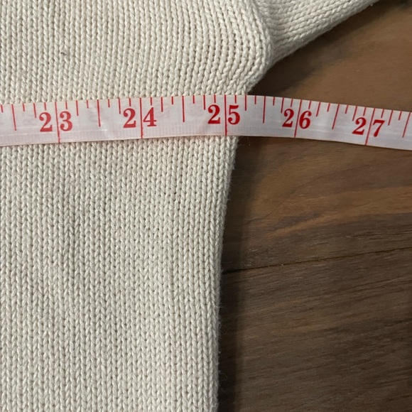 EUC XL Beige Cowl Neck Sweater - Picture 6 of 7